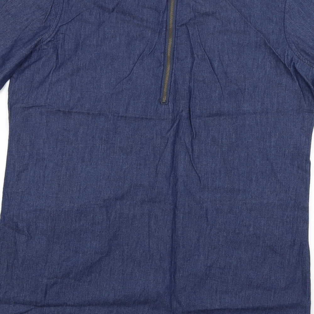 Dorothy Perkins Womens Blue   T-Shirt Dress  Size 12