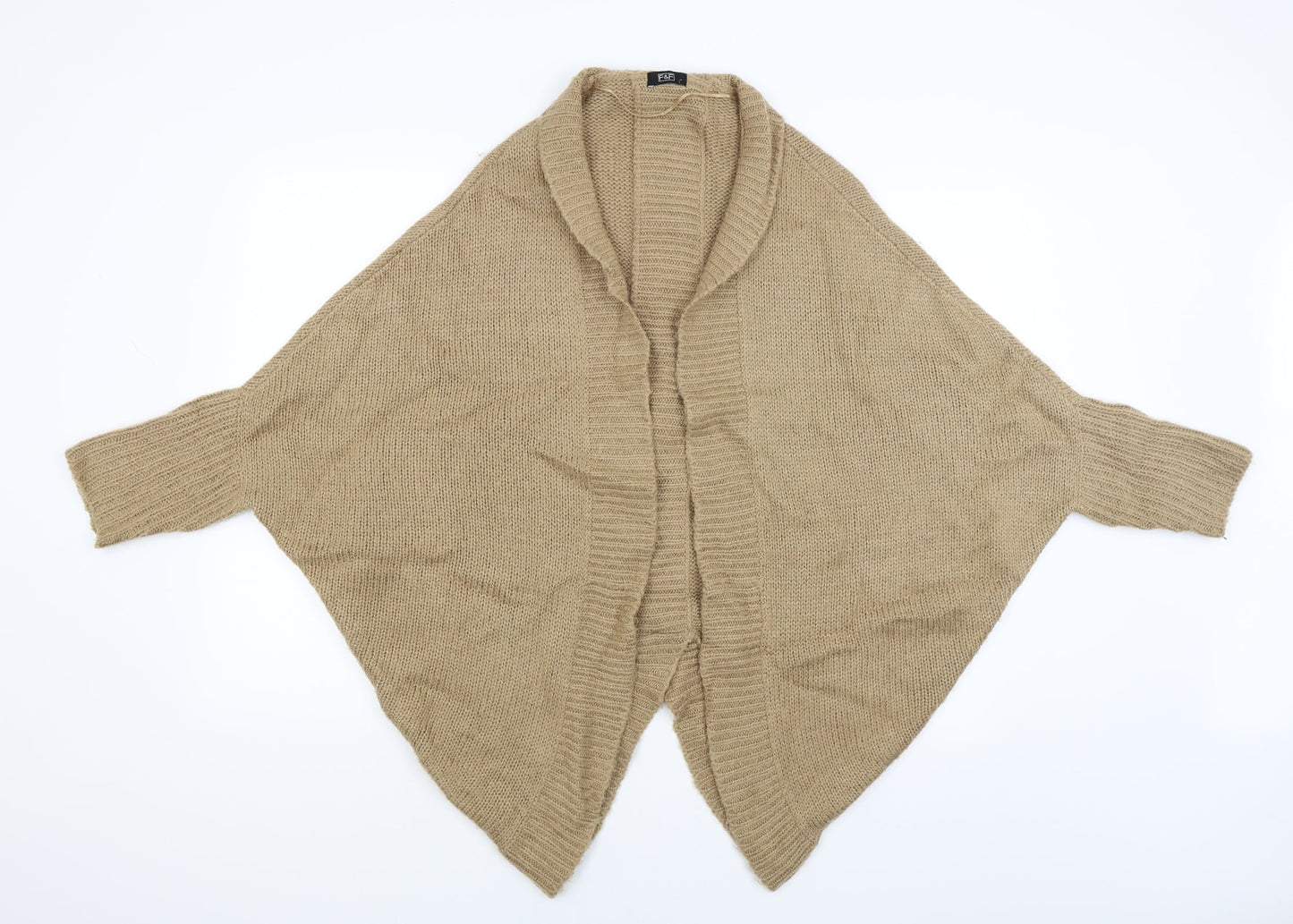 F&F Womens Brown   Cardigan Jumper Size 12