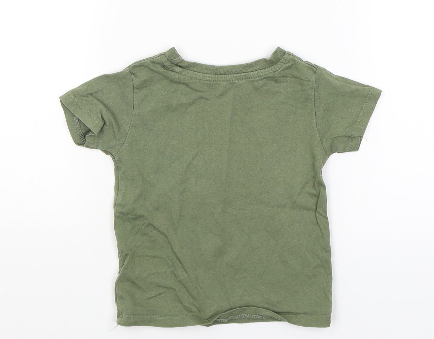 River Island Baby Green   Basic T-Shirt Size 6-9 Months  - NYC