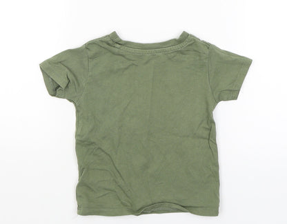 River Island Baby Green   Basic T-Shirt Size 6-9 Months  - NYC