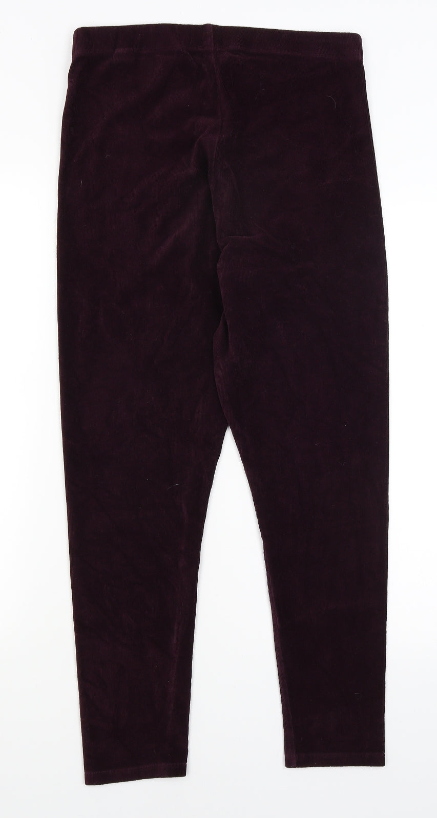 M&S Womens Purple   Trousers  Size 18 L25.5 in