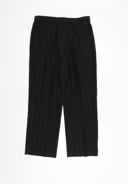 Womens UK Size 14 THE COLLECTION Regular Fit  Black Trousers