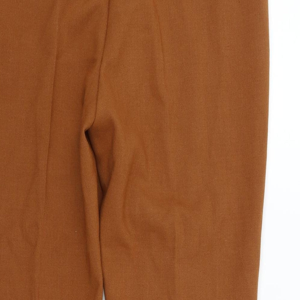 Womens UK Size 16 Marks and Spencer Regular Fit  Orange Trousers