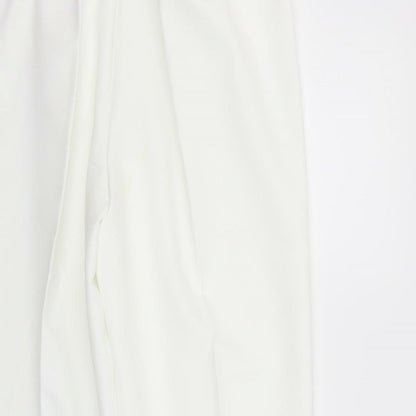 Womens UK Size 16 BM Regular Fit  White Trousers