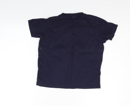 The Pjama Factory Boys Blue   Basic T-Shirt Size 11-12 Years
