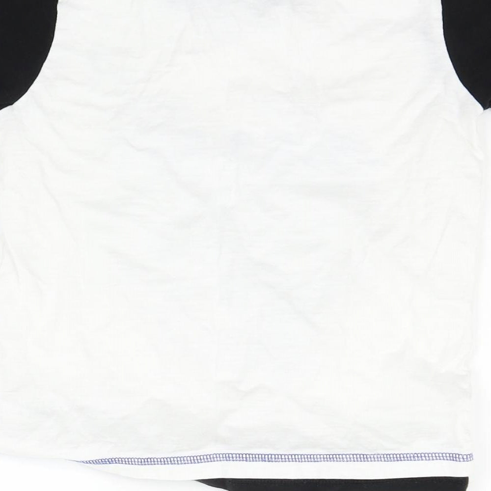 Matalan Boys White   Basic T-Shirt Size 8 Years