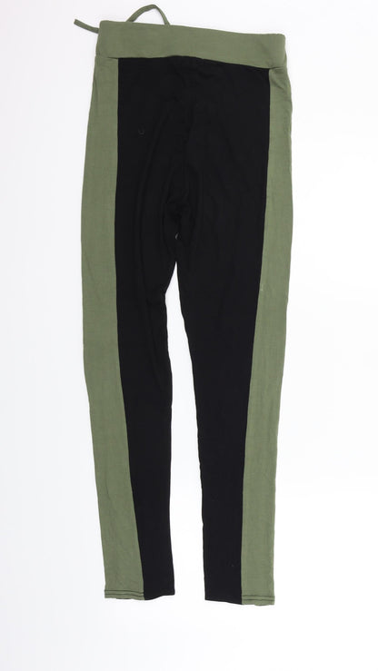 Womens UK Size 8 PRETTYLITTLETHING  Jegging Green Leggings