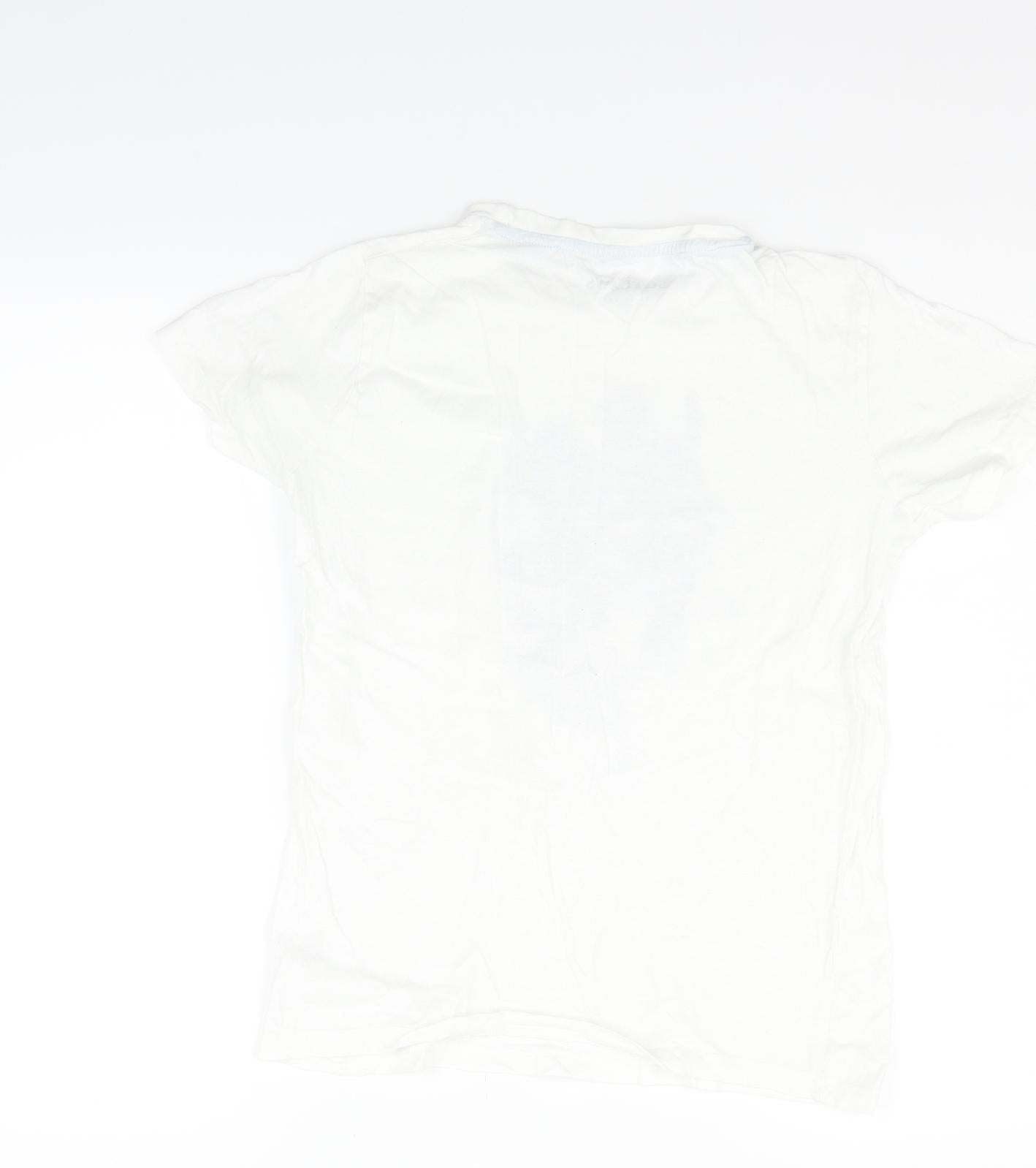 urban utlaws Girls White   Basic T-Shirt Size 11-12 Years