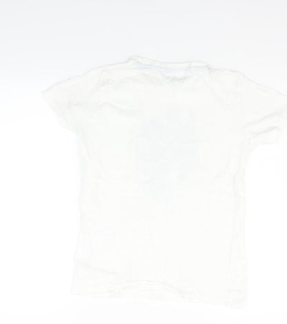 urban utlaws Girls White   Basic T-Shirt Size 11-12 Years