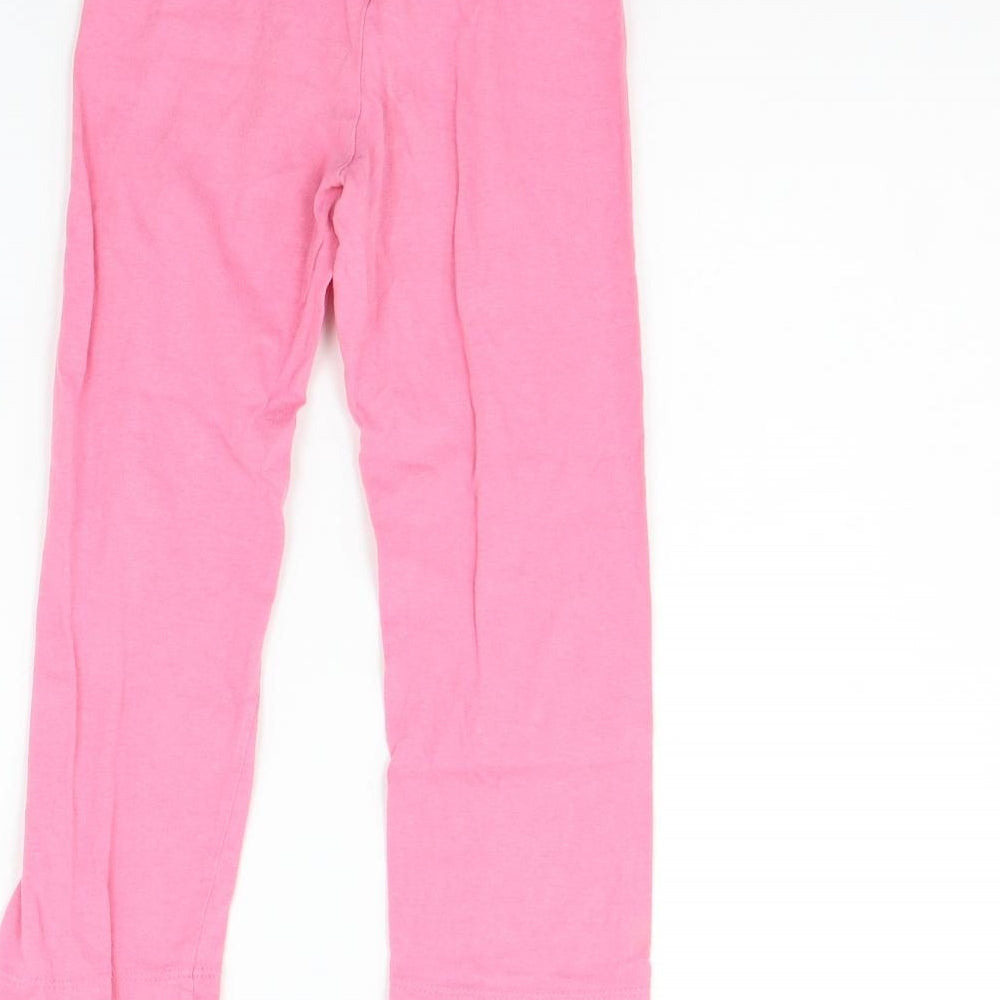 Paw patrol Girls Pink Solid   Lounge Pants Size 4 Years
