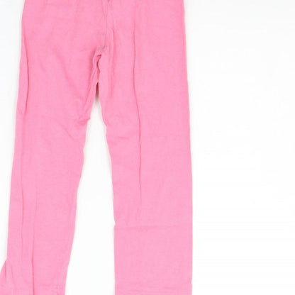 Paw patrol Girls Pink Solid   Lounge Pants Size 4 Years