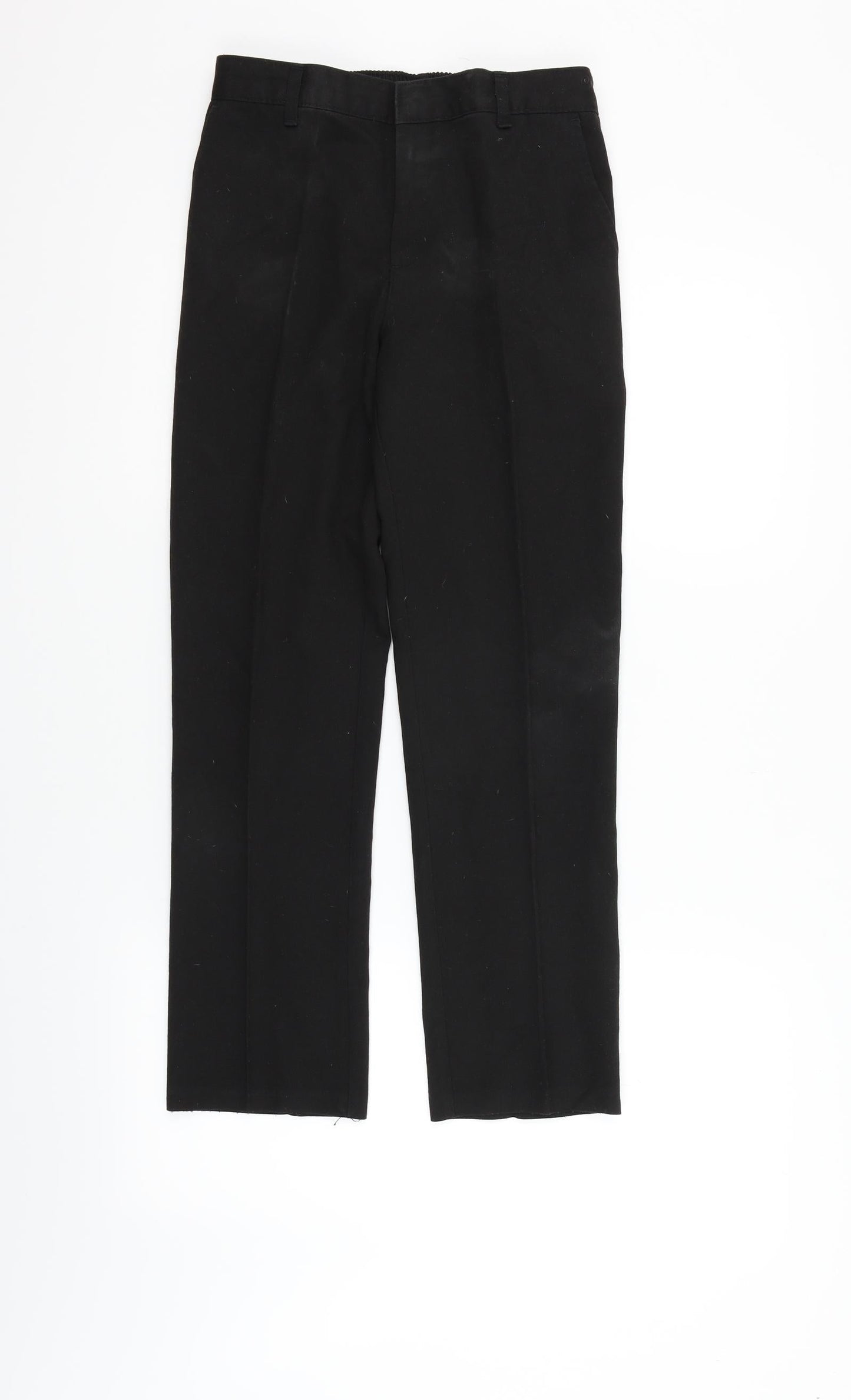 pep&co Girls Black   Chino Trousers Size 11-12 Years