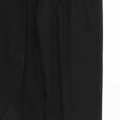 pep&co Girls Black   Chino Trousers Size 11-12 Years