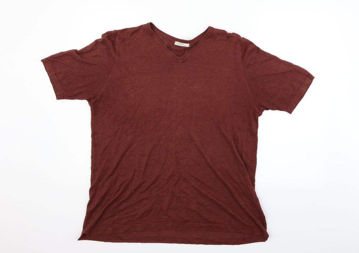 Marks & Spencer Womens Brown   Pullover Jumper Size M