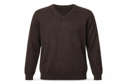 Mens UK Size S Blue Harbour Brown Pullover Jumper