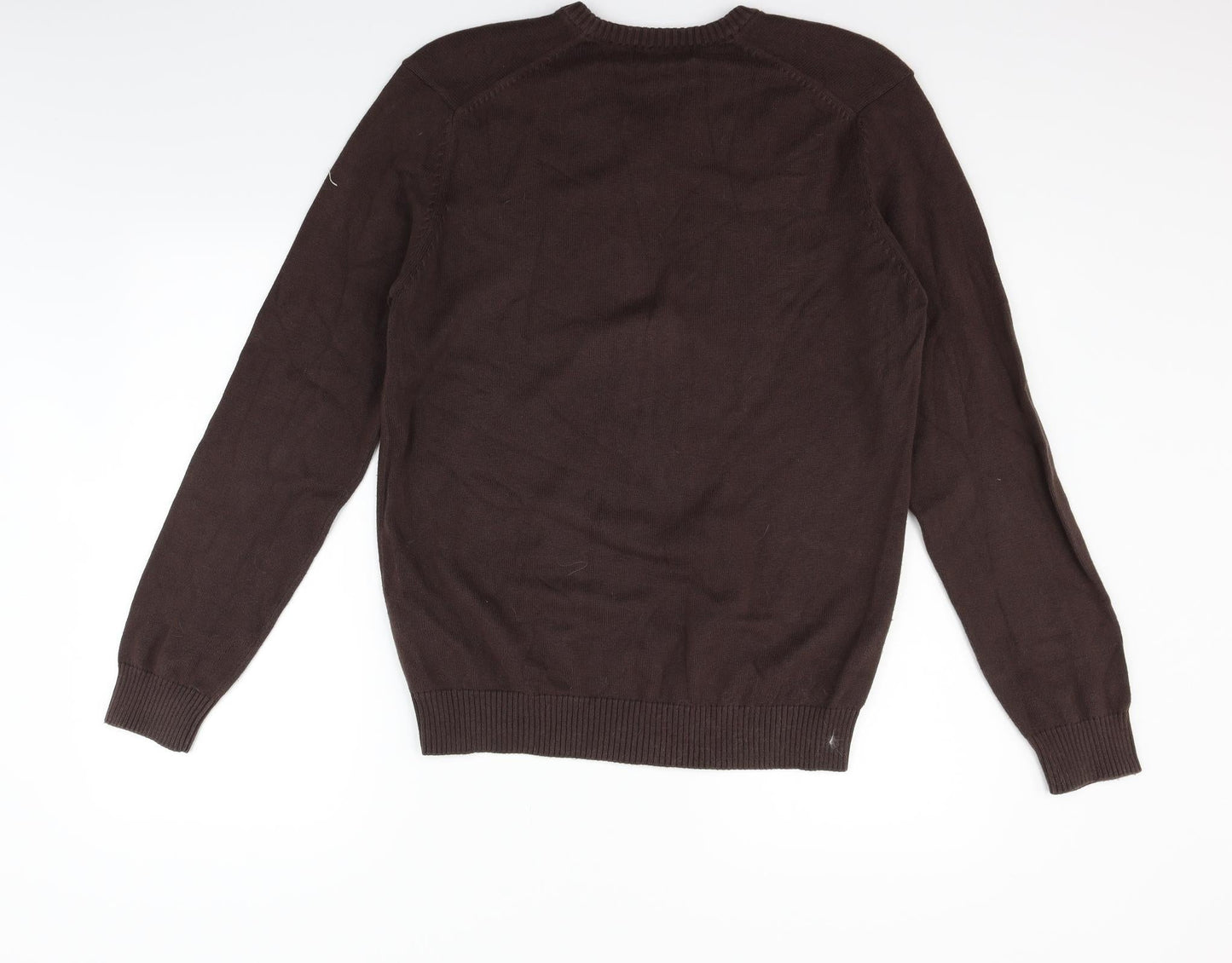 Blue Harbour Mens Brown   Pullover Jumper Size S