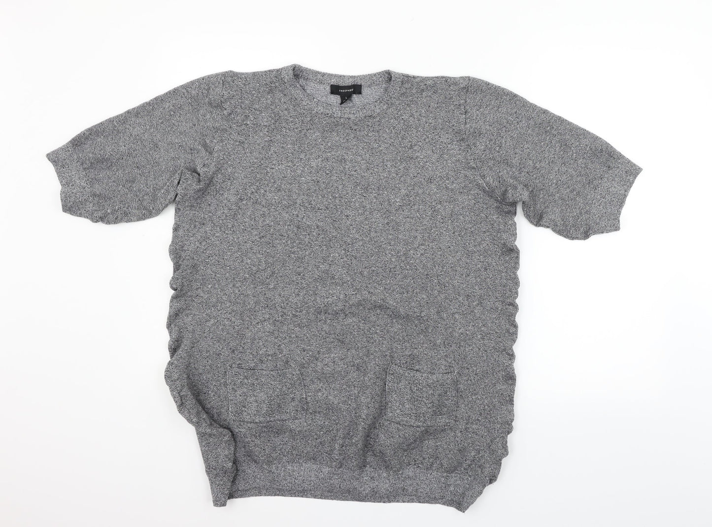 Atmosphere Womens Grey   Pullover Jumper Size L