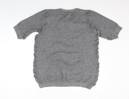 Atmosphere Womens Grey   Pullover Jumper Size L