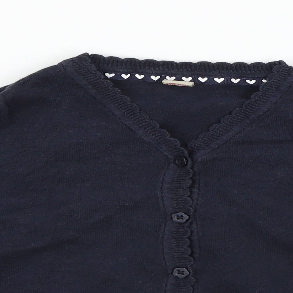 TU Girls Blue   Cardigan Jumper Size 5 Years