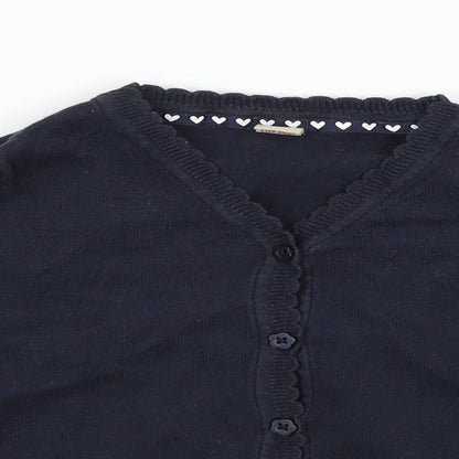 TU Girls Blue   Cardigan Jumper Size 5 Years