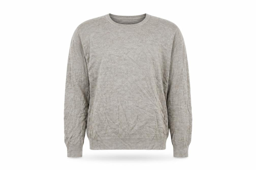 Mens UK Size L George Beige Pullover Jumper