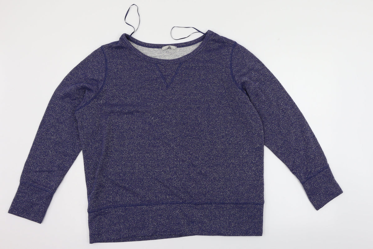 Tu Womens Blue   Pullover Jumper Size 18