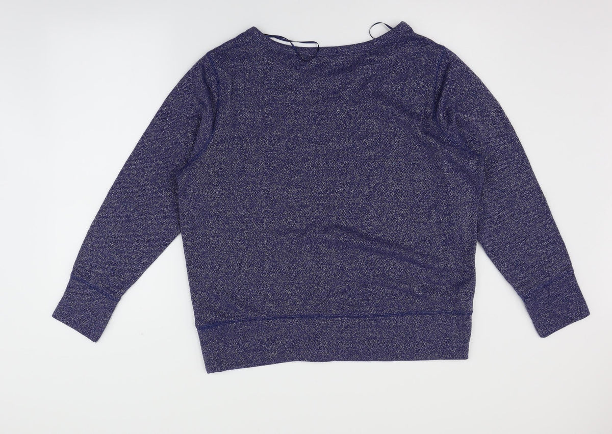 Tu Womens Blue   Pullover Jumper Size 18