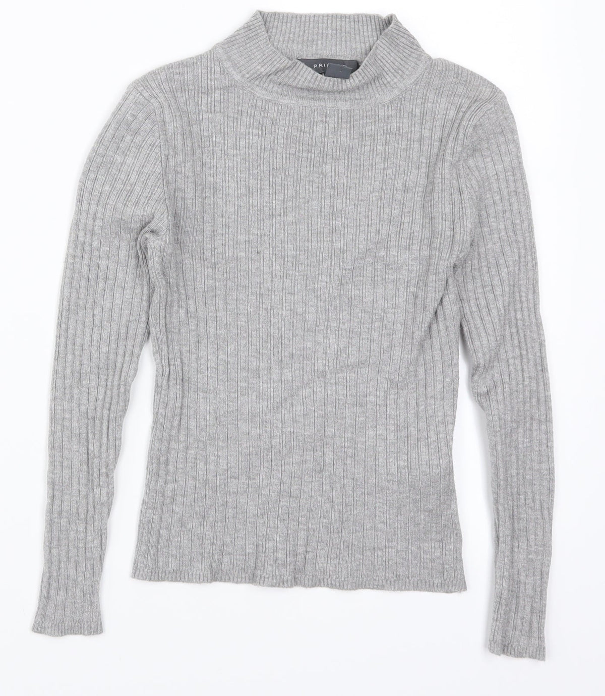 Primark Womens Grey   Pullover Jumper Size 6