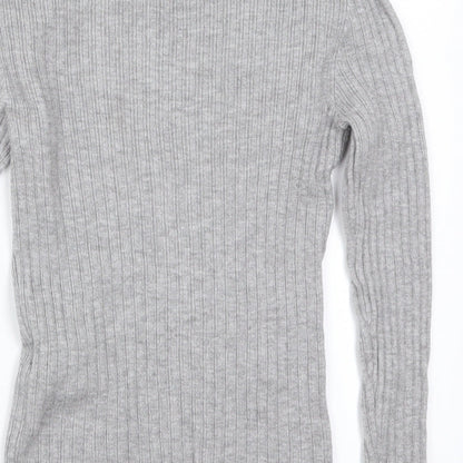 Primark Womens Grey   Pullover Jumper Size 6