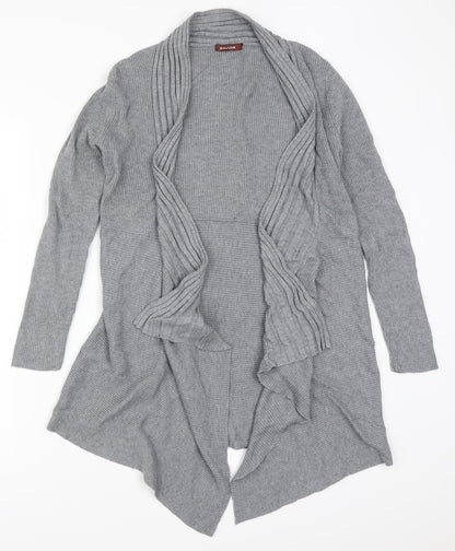 Savoir Womens Grey  Knit Cardigan Jumper Size 10