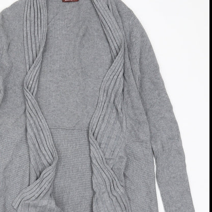 Savoir Womens Grey  Knit Cardigan Jumper Size 10