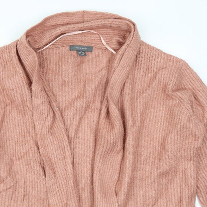 Primark Womens Pink  Knit Cardigan Jumper Size 12