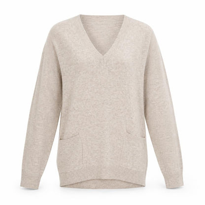 Next Womens Beige   Pullover Jumper Size 10