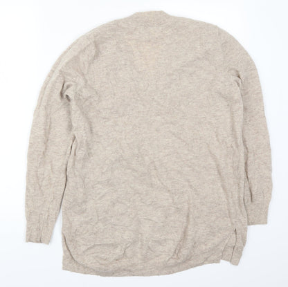 Next Womens Beige   Pullover Jumper Size 10