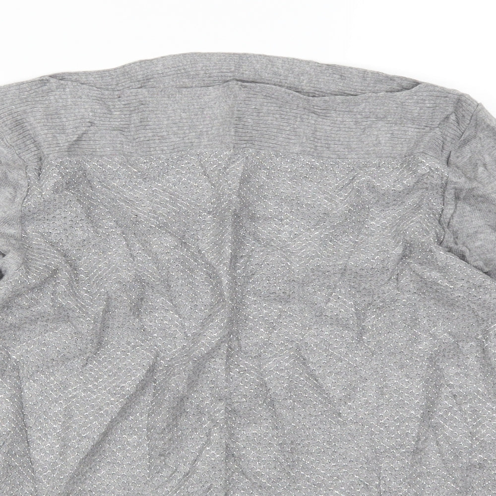NEXT Womens Grey  Knit Pullover Jumper Size 14