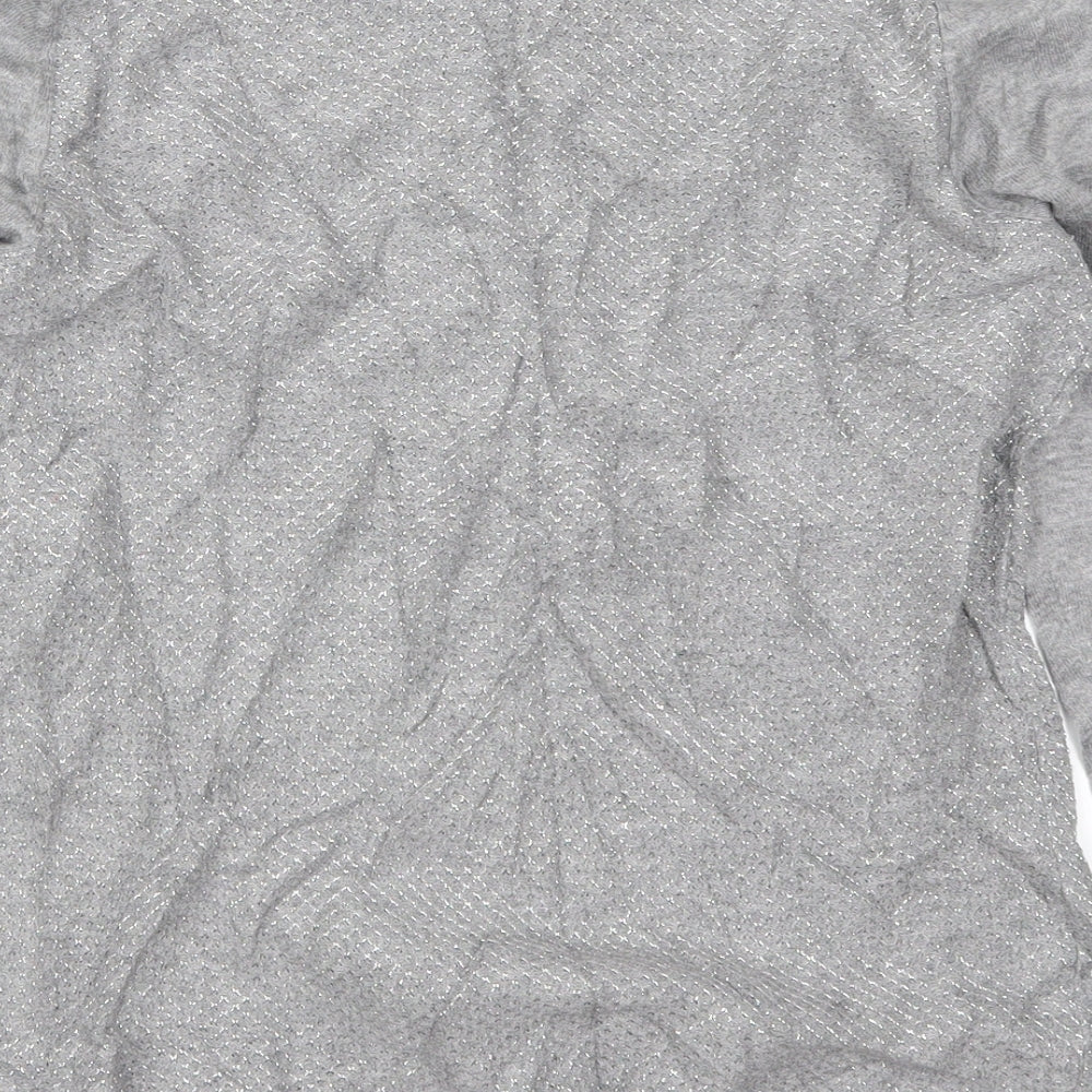 NEXT Womens Grey  Knit Pullover Jumper Size 14