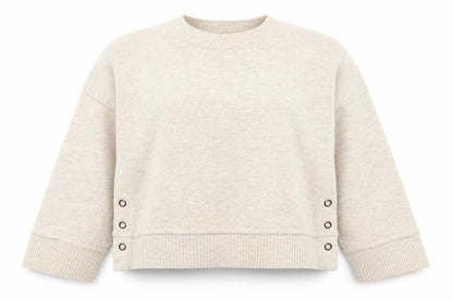 Topshop Womens Beige  Knit Pullover Jumper Size 14