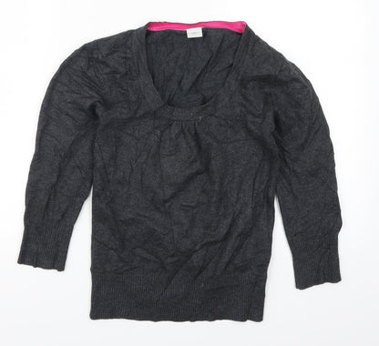 New Look Womens Grey   Pullover Jumper Size 8