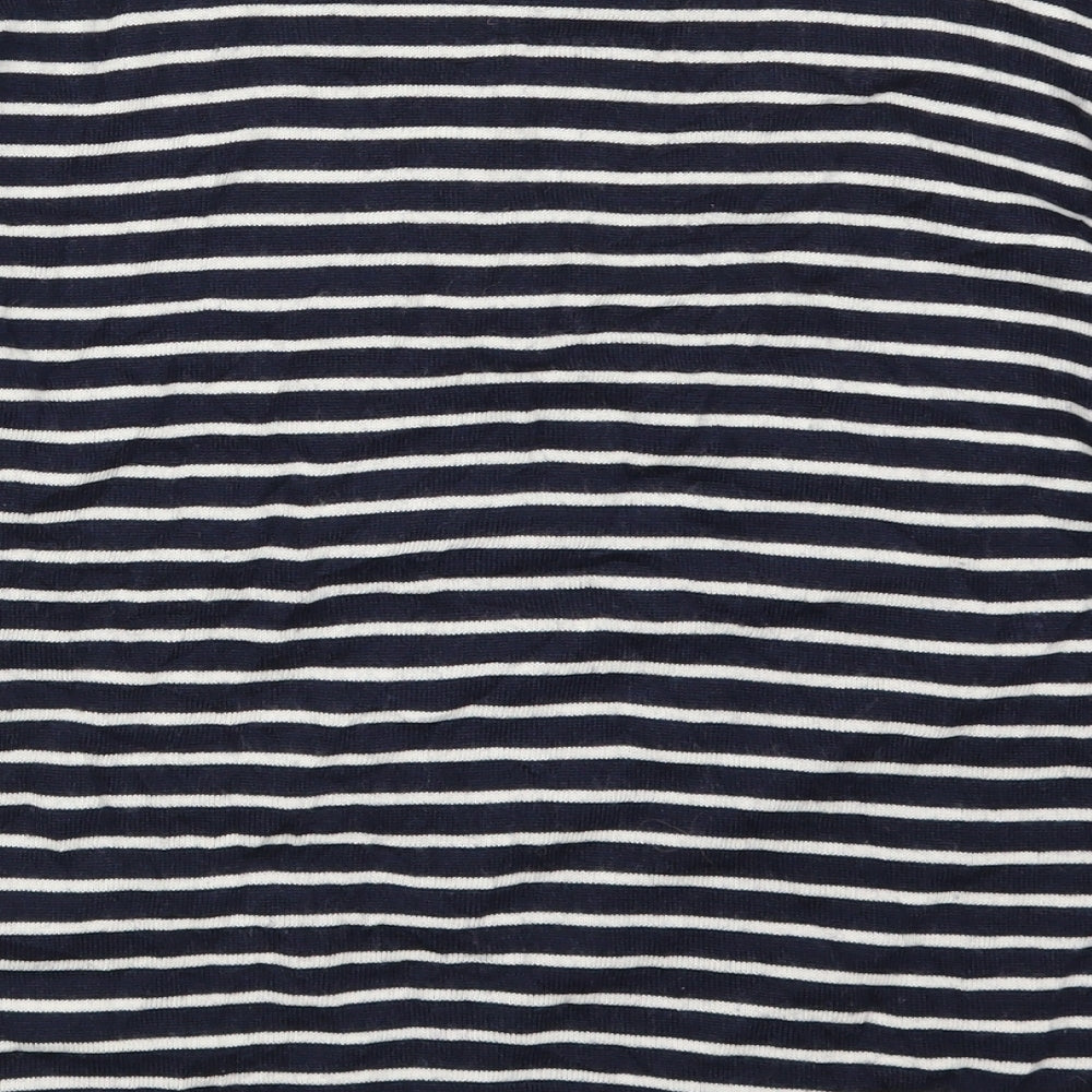 Country Casuals Womens Blue Striped  Pullover Jumper Size S