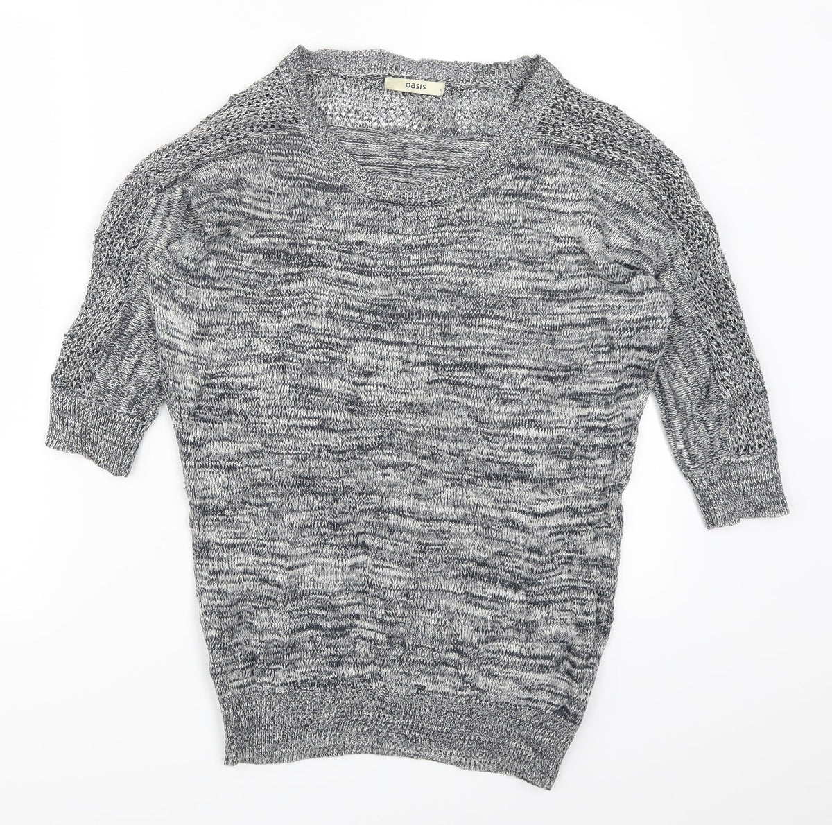 Oasis Womens Grey   Pullover Jumper Size XS
