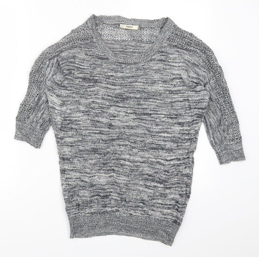 Oasis Womens Grey   Pullover Jumper Size XS