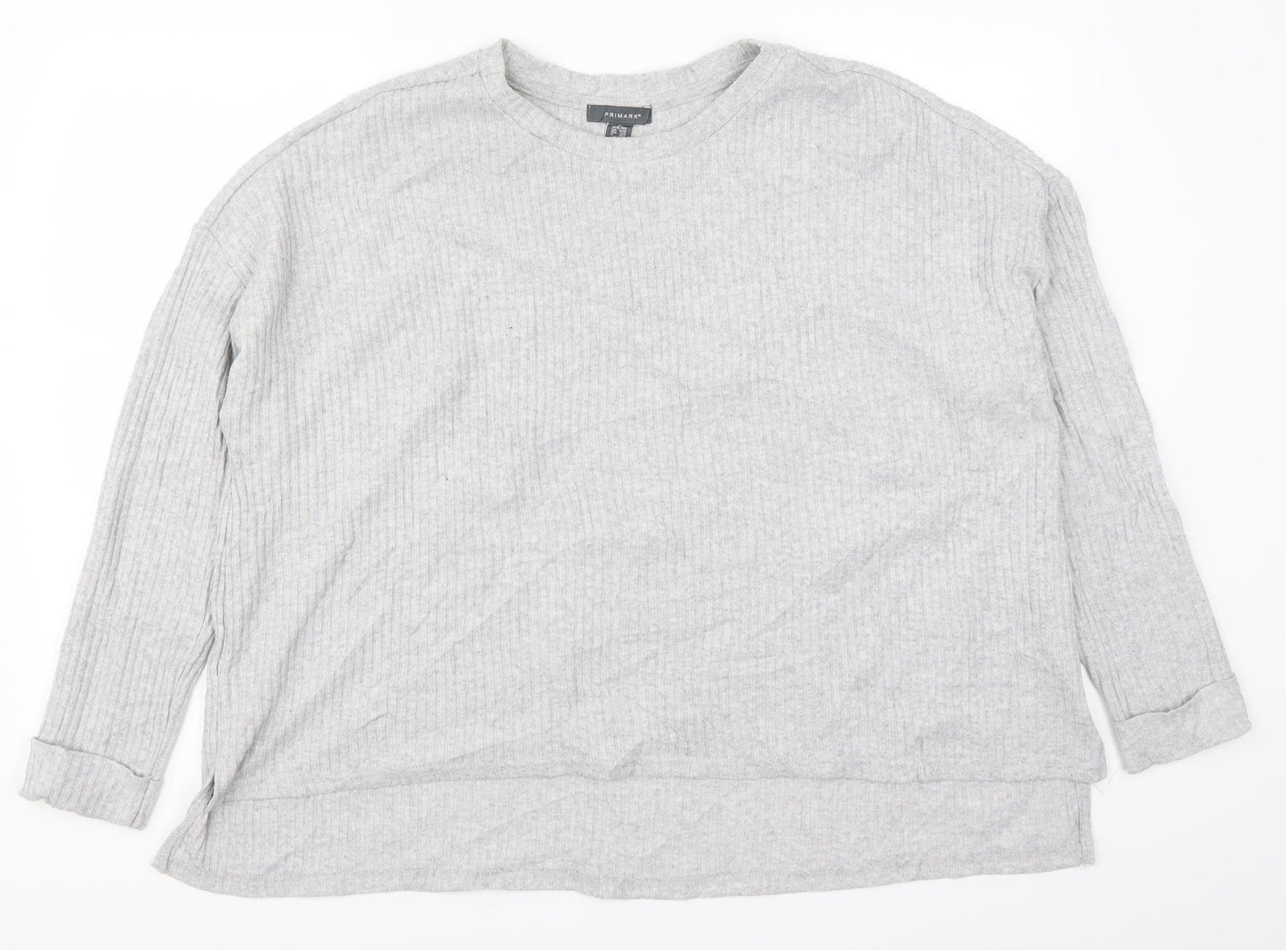 Primark Womens Grey   Pullover Jumper Size 18