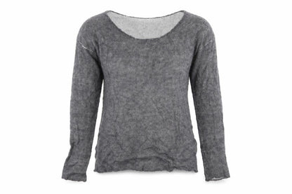 Coercion Womens Grey  Knit Pullover Jumper Size M