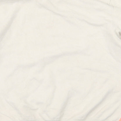 Cherokee Womens Ivory Striped Knit Pullover Jumper Size 12