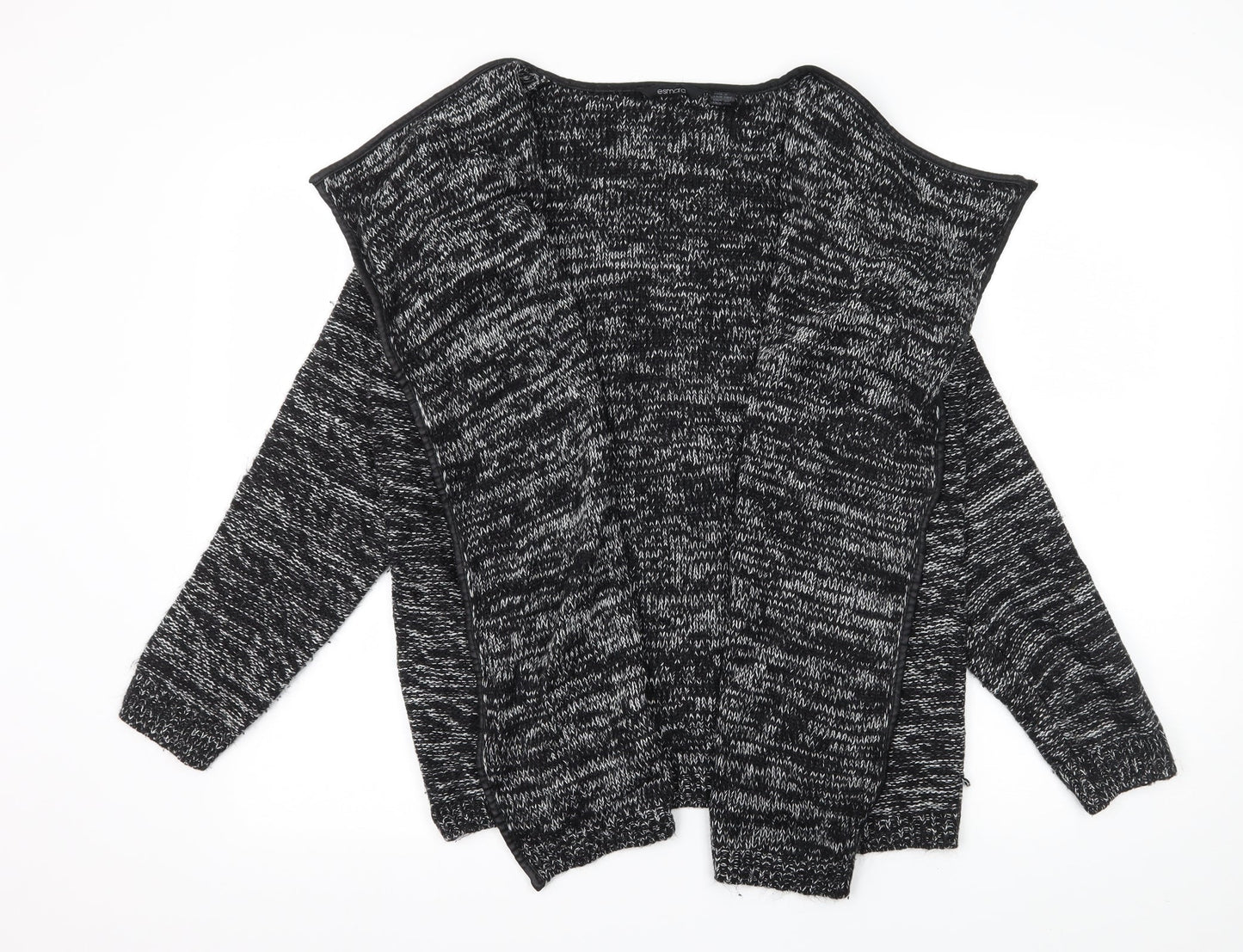 ESMARA Womens Black  Knit Cardigan Jumper Size 10