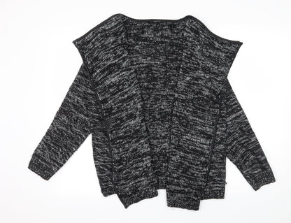 ESMARA Womens Black  Knit Cardigan Jumper Size 10
