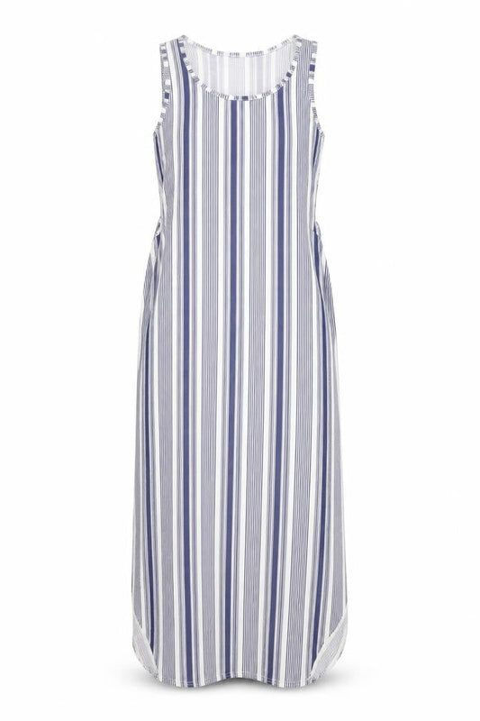 Peacocks Womens White Striped  Bodycon  Size 8