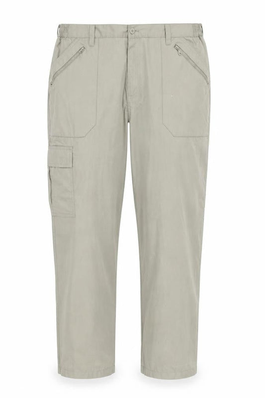 Womens UK Size 38 in Cotton Traders Regular Fit  Beige Trousers