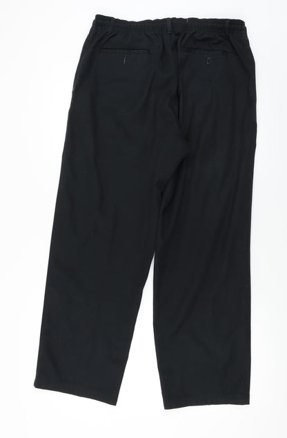 Preworn  Mens Black   Trousers  Size 32 in L26 in
