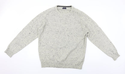 Boston crew   Womens Beige   Pullover Jumper Size L